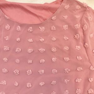 Women’s chiffon blouse - pink